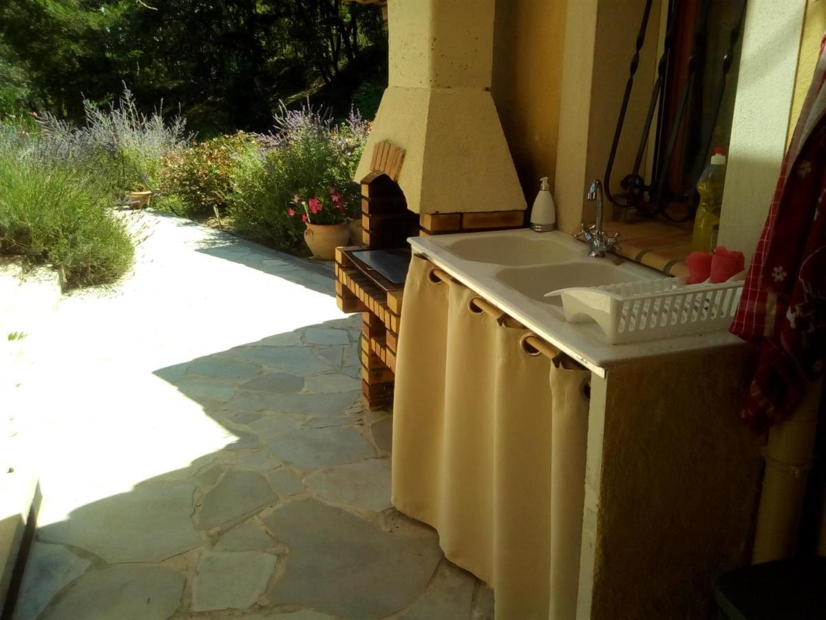 Les Cerises Bed and Breakfast Saint-Saturnin-d'Apt Eksteriør billede