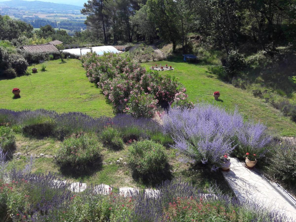 Les Cerises Bed and Breakfast Saint-Saturnin-d'Apt Eksteriør billede